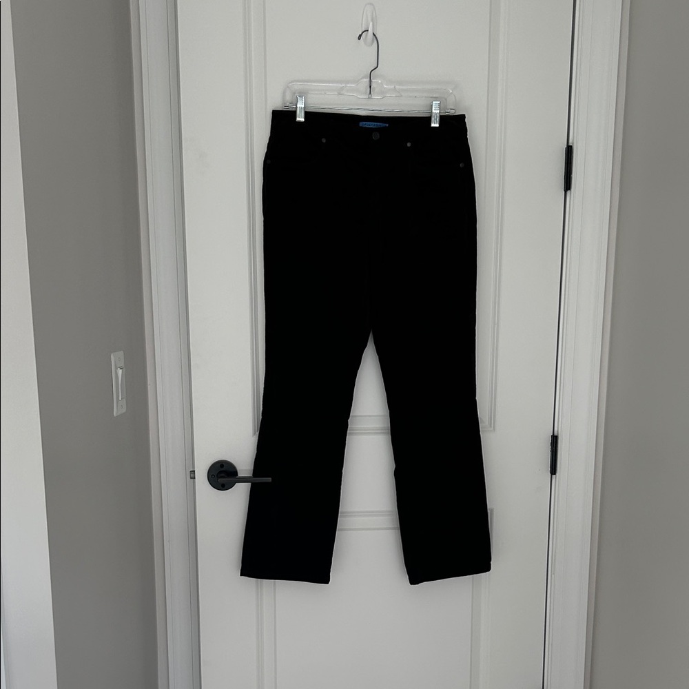 Elegant chocolate brown velvet jean styled Pants